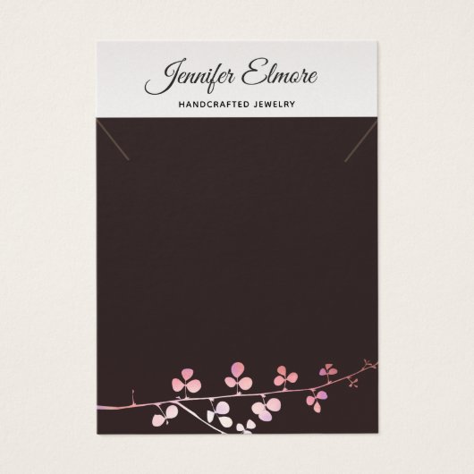 Gold Branch Necklace Bracelet Display Holder (Vorderseite)