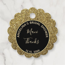 Gold Brautparty Vielen Dank