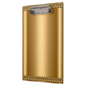 Gold Bronze Plaque Chain Add Business Name Klemmbrett (Links)