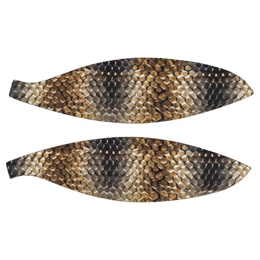 Gold Brown Black Ivory Snake Skin Basketball (Panele)