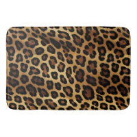 Gold Brown Black Leopard Animal Print