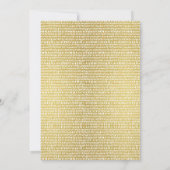 GOLD BRUSH RAIN STROKE IHRE LOGO WORKSHOP EREIGNIS EINLADUNG (Rückseite)