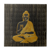 Gold Buddha Fliese (Vorderseite)