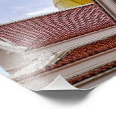 Gold Buddha in Thailand Fotodruck (Ecke)