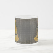 Gold Buddha Mattglastasse (Mittel)