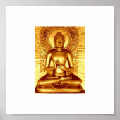 Gold Buddha Poster (Vorne)