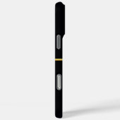 Gold Buddha sitzend in Lotus Pose. Case-Mate iPhone Hülle (Rückseite / Rechts)