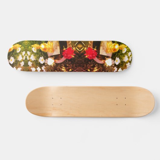 Gold Buddha, Skateboard (Horizontal)