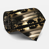 Gold Buffalo Krawatte (Gerollt)