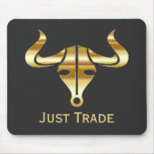 Gold Bull Just Trade Mousepad (Vorne)