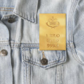 Gold Bullion Bar Button (Insitu)