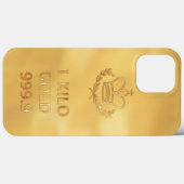 Gold Bullion Bar Print Case-Mate iPhone Hülle (Rückseite (Horizontal))