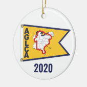 Gold Burgee (2020) Ornament (Links)