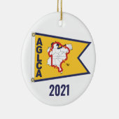Gold Burgee (2021) Ornament (Rechts)