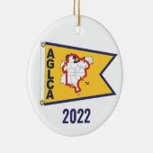 Gold Burgee (2022) Ornament (Rechts)