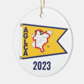 Gold Burgee (2023) Ornament (Links)