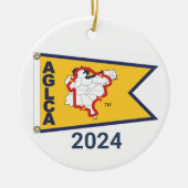 Gold Burgee (2024) Keramik Keramik Ornament (Vorne)