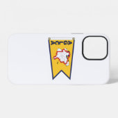 Gold Burgee iPhone Hülle (Rückseite (Horizontal))