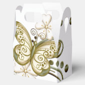 Gold Butterfells Floral Gevor Box Geschenkschachtel (Geöffnet)