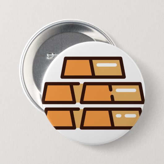 Gold Button (Vorne & Hinten)