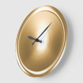 Gold Button Große Wanduhr (Winkel)