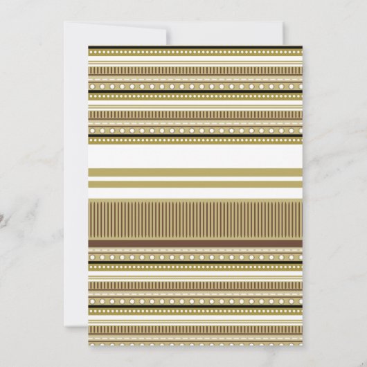 Gold Cactus Taufe Fiesta Einladung (Rückseite)