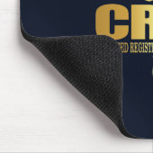 Gold Caduceus (CRNA) Mousepad (Ecke)