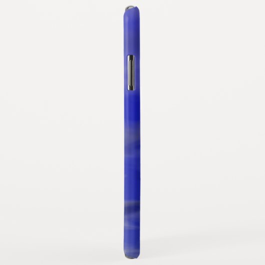 GOLD CADUCEUS MEDICAL SYMBOL Blue Sky Monogram Case-Mate iPhone Hülle (Hinten/Rechts)