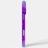 GOLD CADUCEUS MEDIZINISCHE SYMBOL,Lila Violette Case-Mate iPhone Hülle (Rückseite / Rechts)