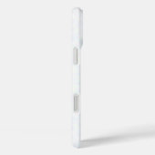 GOLD CADUCEUS MEDIZINISCHE SYMBOL Weißes Monogramm Case-Mate iPhone Hülle (Rückseite / Rechts)