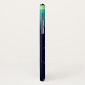 GOLD CADUCEUS MEDIZINISCHES MONOGRAMM,Aquamarines Case-Mate iPhone Hülle (Hinten/Links)