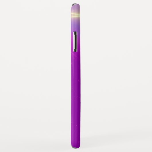 GOLD CADUCEUS MEDIZINISCHES MONOGRAMM, Pink Fuchsi Case-Mate iPhone Hülle (Hinten/Rechts)