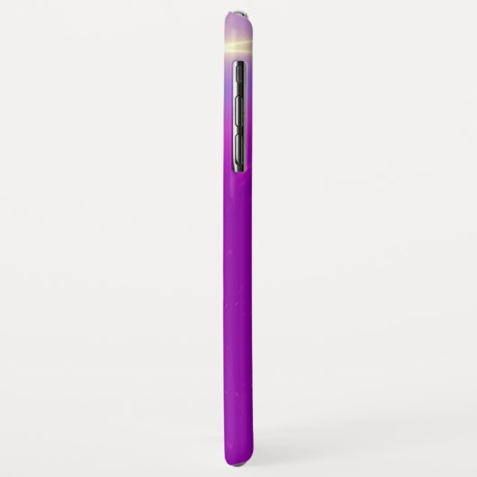 GOLD CADUCEUS MEDIZINISCHES MONOGRAMM, Pink Fuchsi Case-Mate iPhone Hülle (Hinten/Links)