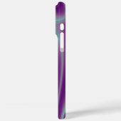 GOLD CADUCEUS MEDIZINISCHES SYMBOL, Aquamarin grün Case-Mate iPhone Hülle (Rückseite / Links)