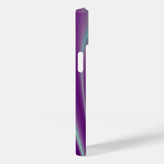 GOLD CADUCEUS MEDIZINISCHES SYMBOL Lila Monogramm Case-Mate iPhone Hülle (Rückseite / Rechts)