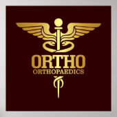 Gold Caduceus (ORTHO) Poster (Vorne)