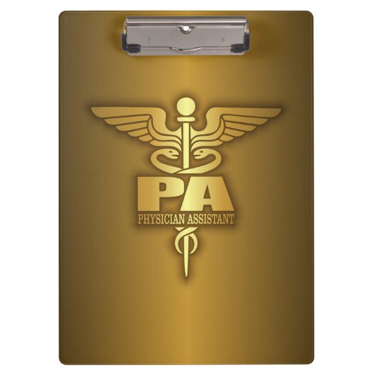 Gold Caduceus (PA) Klemmbrett (Vorderseite)
