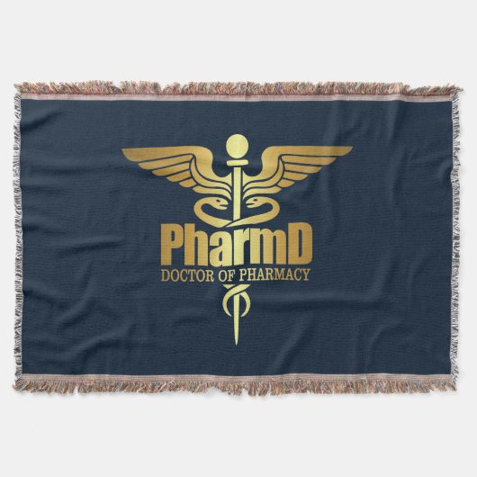 Gold Caduceus (PharmD) Decke (Vorderseite)
