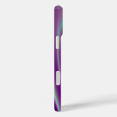 GOLD CADUCEUS REGISTRIERT NURSE SYMBOL Blau Lila Case-Mate iPhone Hülle (Rückseite / Rechts)