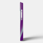 GOLD CADUCEUS REGISTRIERT NURSE SYMBOL Blau Lila Case-Mate iPhone Hülle (Rückseite / Links)