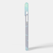 GOLD CADUCEUS REGISTRIERT NURSE SYMBOL Light Blue Case-Mate iPhone Hülle (Rückseite / Links)