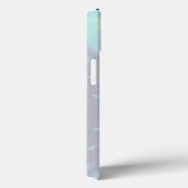 GOLD CADUCEUS REGISTRIERT NURSE SYMBOL Light Blue Case-Mate iPhone Hülle (Rückseite / Rechts)