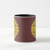 Gold Caduceus Star Nurse Tasse (Zentrum)