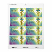 GOLD CADUCEUS VETERINÄRSYMBOL Aquamarin blau (Vorne)