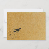 Gold California Passport Dankeskarte (Rückseite)