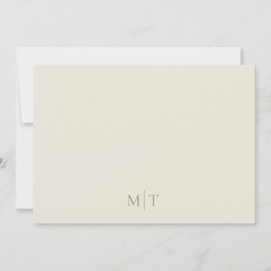 Gold Calligraphy Script Stilvolles Multi-Foto Save The Date (Rückseite)