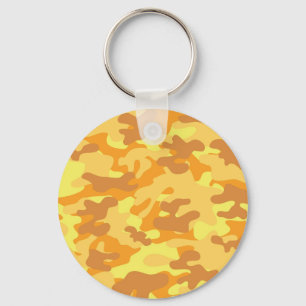 Gold Camouflage Schlüsselanhänger