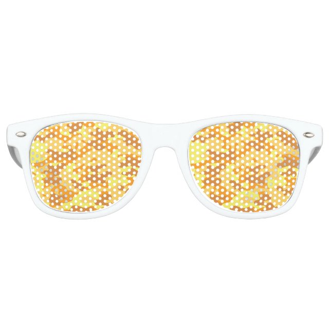 Gold Camouflage Sonnenbrille (Vorderseite)