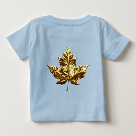 Gold Canada Baby Shirts Kanada Souvenir T - Shirt (Rückseite)