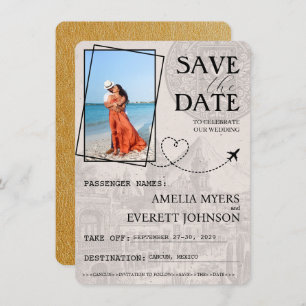 Gold Cancun Pass Save the Date